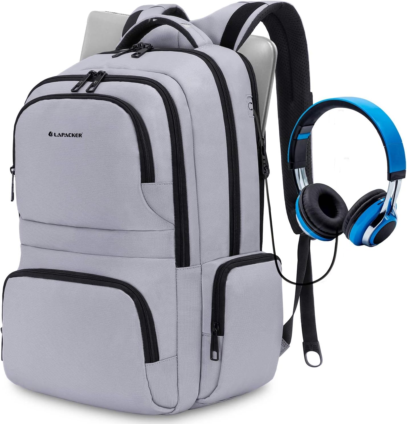 230527210717017_1 KUPRINE Travel Anti Theft Slim Durable Laptop Backpacks for Women Mens Lightweight Water Resistant College Computer Backpack Fits Most 15.6 Laptop & Tablet - Image 1